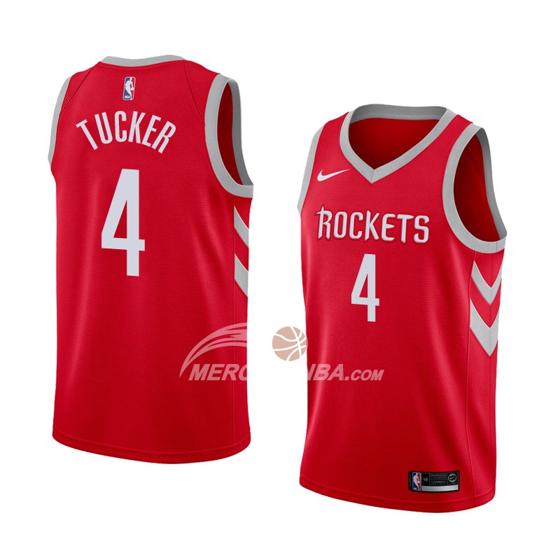 Maglia NBA Rockets P.j. Tucker Icon 2017-18 Rosso